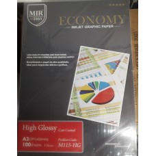 کاغذفتوگلاسه115گرمA3میرMIR